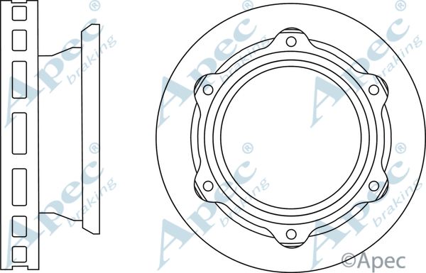 APEC BRAKING Piduriketas DSK2892